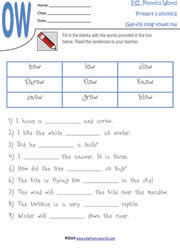 long-ow-gap-fill-worksheet